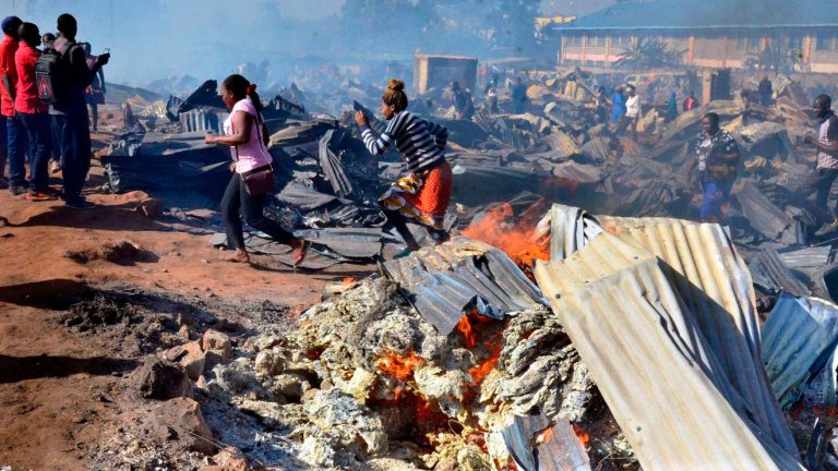 Details of The Tragedy in Kibera: Early Morning Inferno Claims Six Lives, Dozens Injured